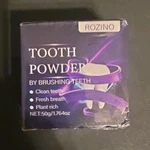 Rozino Tooth Powder 50g Activated Charcoal Peppermint Clean Teeth Fresh Breath. Fixed Price $14.99.