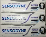3x Sensodyne Novamin Repair & Protect Whitening Daily Toothpaste 75ml (canadian). Fixed Price $40.61.