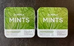 2 Simply Mints Peppermint Breath 30 Ct Tins Vegan, Kosher, Non-gmo 2026. Fixed Price $15.49.
