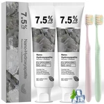 2pcs Nano Hydroxyapatite Toothpaste For Advanced Enamel Protection And Tooth .... Fixed Price $27.69.