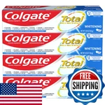 Colgate Total Whitening Toothpaste 4-pack 4.8oz Mint Sensitivity Relief. Fixed Price $47.13.