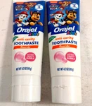 2. Orajel Kids Paw Patrol Anticavity Fluoride Toothpaste Fruity Bubble 4.2 Oz. Fixed Price $11.99.