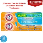 Arm & Hammer Peroxicare Tartar Control Fluoride Toothpaste Mint With Baking Soda. Fixed Price $12.06.