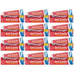 Anti-cavity Fluoride Toothpaste - Free Soft Toothbrush 6.4oz (181g) (pack Of 12). Fixed Price $29.99.