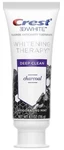 Crest 3d White Deep Clean Whitening Therapy, Charcoal Mint Taste 4.1 Oz. Fixed Price $7.00.