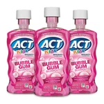 Act Kids Mouthwash Fluoride Rinse Bubble Gum Blowout 16.9oz ( 3 Pack ). Fixed Price $13.98.