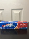 Lot Of 9 - Kid's Crest Cavity Protection Toothpaste, Sparkle Fun 2.2oz. Fixed Price $7.00.