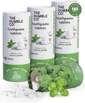 The Humble Co Chewable Toothpaste Tablets With Fluoride, Mint - Bite, Chew, Brus. Fixed Price $34.79.