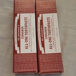 Dr. Bronner's Fluoride-free Cinnamon All-one Toothpaste 5oz Teeth Whitening. Fixed Price $10.00.