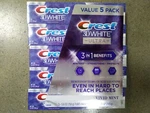 Crest 3d White Ultra Whitening Toothpaste Vivid Mint 5 Pack, 5.2 Oz Ea. Fixed Price $29.89.