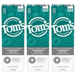 Toms Of Maine Natural Luminous White Toothpaste With Fluoride Clean Mint 4.0. Fixed Price $49.62.
