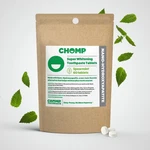 Chomp Nano Hydroxyapatite Spearmint Toothpaste 60 Tablet Refill. Fixed Price $7.99.