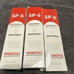 3pk Sp-6 Probiotic Toothpaste: Stain Removing, Whitening, Bad Breath, Halitosis. Fixed Price $5.99.