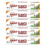 5 X Patanjali Dant Kanti Herbal Toothpaste 200g Each, Cavity Protection. Fixed Price $25.00.