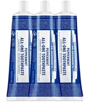 Pack 3 Dr. Bronner S All-one Toothpaste Peppermint Fluoride-free 5 Ounce. Fixed Price $26.99.