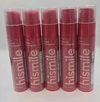 Lot Of 5 Hismile Sodium Fluoride Anticavity Toothpaste, Red Velvet, 2.1 Oz. Fixed Price $11.87.