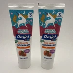 Orajel Kids Fluoride Toothpaste Magical Unicorn Strawberry 4.2 Oz Set Of 2 10/27. Fixed Price $19.99.