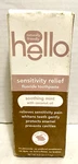 Hello Sensitivity Relief Whitening Fluoride Toothpaste - 4 Oz Soothing Mint. Fixed Price $9.00.
