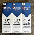 Crest Pro-health Gum & Enamel Restore Advanced Whitening 2.6oz Exp 7/28+ 3pk. Fixed Price $16.95.