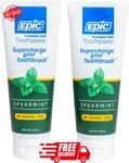 Epic Dental Fluoride Free Toothpaste Xylitol Spearmint 4.9oz Pack Of 2. Fixed Price $25.19.