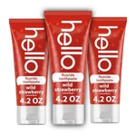 Hello Wild Strawberry Kids Toothpaste With Fluoride, Fo.... Fixed Price $26.36.