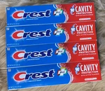 Crest Cavity Protection Regular Toothpaste 8.2 Oz (4 Pack). Fixed Price $21.00.