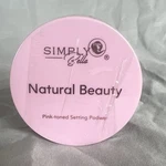 Simply Bella Natural Beauty Vegan Pink-toned Loose Setting Powder 8g. Fixed Price $10.00.