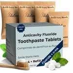 Tidalove Fluoride Toothpaste Tablets Nhap Zero-waste Paper Refill Cool Mint 248. Fixed Price $67.85.
