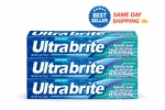 Ultra Brite Whitening Toothpaste Baking Soda Peroxide Cool Mint 6oz 3 Pack. Fixed Price $19.83.
