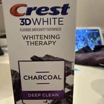 2 Pks Crest 3d White Charcoal Deep Clean Whitening Therapy 4.6 Oz Mint Exp 1/28. Fixed Price $15.50.