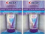 2 Crest 3d White Brilliance Deep Stain Remover Daily Toothpaste, Dazzling Mint. Fixed Price $22.99.