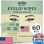 Dr. Tom's Blends Toms 60pc Tea Tree Oil Eyelid Lash Wipes - For Dry. Fixed Price $15.06.