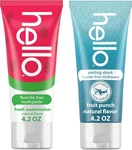 Hello Smiling Shark And Fresh Watermelon Fluoride Free Kids Toothpaste Pack, Inc. Fixed Price $13.00.