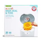 Munchkin Arm & Hammer Diaper Pail Refill Bags, 20 Pack, 600 Capacity. Fixed Price $19.95.