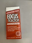 Focus Factor Advanced Vision Eye Health 60 Capsules Exp 08/2025. Fixed Price $9.99.