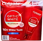 Colgate Optic White Platinum Teeth Whitening Toothpaste 4 X 4.1 Oz. Fixed Price $32.31.