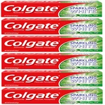 Colgate Sparkling White Whitening Toothpaste Mint - 8 Ounce 6 Pack. Fixed Price $32.57.