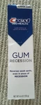 Crest Pro-health Gum Recession Fluoride Toothpaste 4.6 Oz. Damaged Box 09/2028. Fixed Price $9.98.