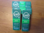 4x Toms Of Maine Wicked Fresh Anticavity Toothpaste Cool Peppermint 4oz Exp 3/27. Fixed Price $23.95.
