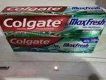 2 X Colgate Max Fresh With Whitening Breath Strips Clean Mint Toothpaste 6.0 Oz. Fixed Price $6.50.