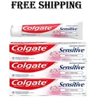 Colgate Sensitive Toothpaste With Whitening, Enamel Repair , 6 Ounce, 3 Pack. Fixed Price $28.85.
