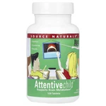 2 X Source Naturals, Attentive Child , 120 Tablets-worldwide. Fixed Price $55.54.