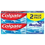Colgate Max Fresh Whitening Toothpaste Cool Mint 2 Pack 6.3 Oz Breath Strips. Fixed Price $18.09.