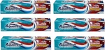 Aquafresh Cavity Protection Tube Cool Mint, 5.6 Ounce Fresh Breath Pack Of 6. Fixed Price $24.99.