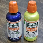 New Thera Breath - 2-pack Oral Rinse For Healthy Gums & Dry Mouth, 16oz Each. Fixed Price $28.00.