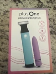 Plusone Intimate Groomer Set Trimmer And Travel Bullet Vibrator. Fixed Price $24.99.