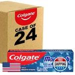 Colgate Max Fresh Travel Size Toothpaste Mini Breath Strips Cool Mint - 24 Pack. Fixed Price $35.18.