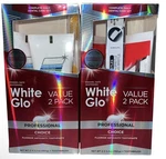 2x White Glo Professional Choice Toothpaste 5oz Twin Pack W/ Toothbrush New. Fixed Price $34.90.