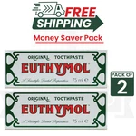 Euthymol Original Toothpaste 75ml Pack Of 2. Fixed Price $18.99.