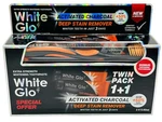 White Glo Toothpaste Activated Charcoal Stain Remover Twin Pack 5 Oz X2 W Bonus. Fixed Price $25.99.